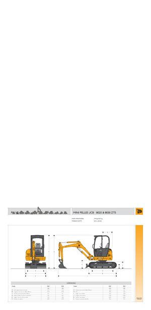 Міні-екскаватори JCB 8025 ZTS