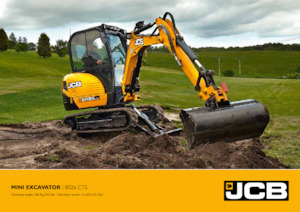 Міні-екскаватори JCB 8026 CTS
