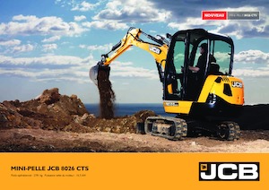 Міні-екскаватори JCB 8026 CTS