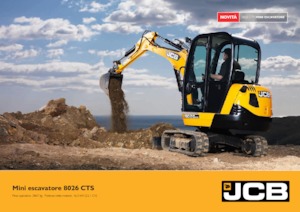 Міні-екскаватори JCB 8026 CTS