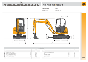 Міні-екскаватори JCB 8035 ZTS