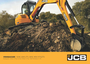 Міні-екскаватори JCB 8050 RTS