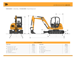 Міні-екскаватори JCB 8055 RTS