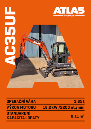 Міні-екскаватори Atlas Kompakt AC 35UF