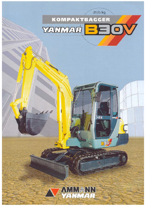 Міні-екскаватори Yanmar B 30 V