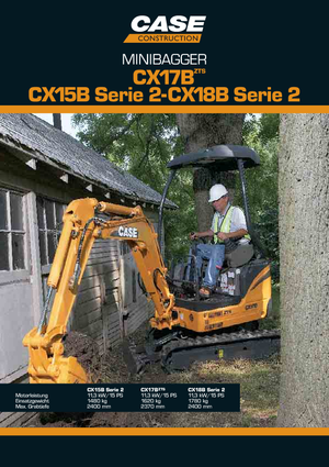 Міні-екскаватори Case CX18B S-2