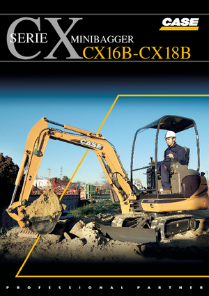 Міні-екскаватори Case CX 18 B