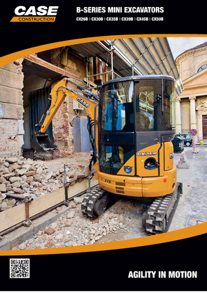 Міні-екскаватори Case CX35B ZTS