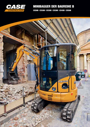 Міні-екскаватори Case CX35B ZTS