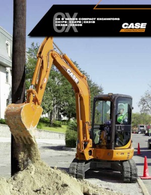 Міні-екскаватори Case CX31B