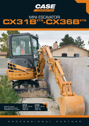 Міні-екскаватори Case CX 31 B ZTS