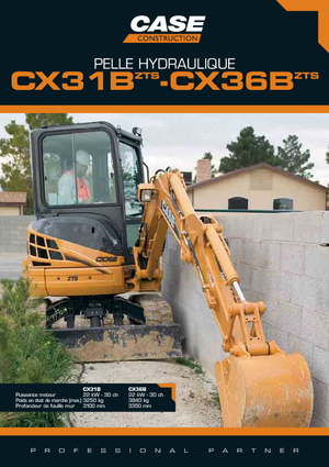 Міні-екскаватори Case CX 31 B ZTS