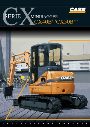 Міні-екскаватори Case CX 40 B ZTS