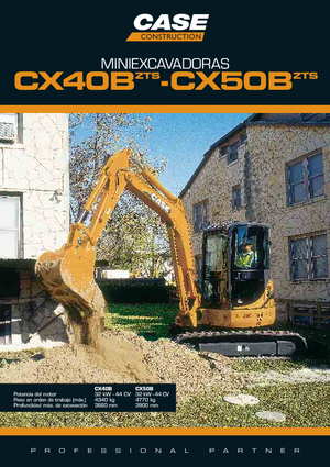 Міні-екскаватори Case CX 40 B ZTS