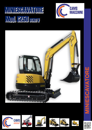 Міні-екскаватори Cams CZ50