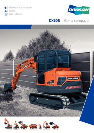 Міні-екскаватори Doosan DX 60 R
