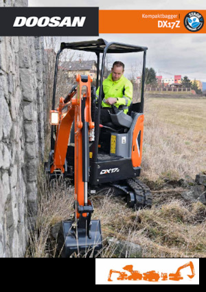 Міні-екскаватори Develon DX17Z