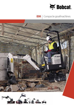 Міні-екскаватори Bobcat E08