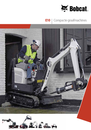 Міні-екскаватори Bobcat E10