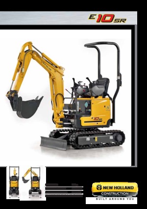 Міні-екскаватори New Holland E10SR