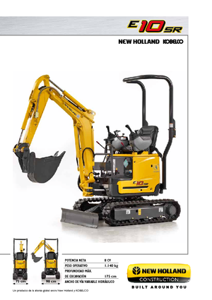 Міні-екскаватори New Holland E10SR