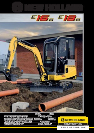 Міні-екскаватори New Holland E16B