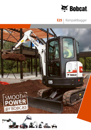 Міні-екскаватори Bobcat E25
