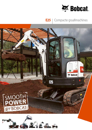 Міні-екскаватори Bobcat E25