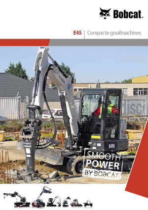 Міні-екскаватори Bobcat E45