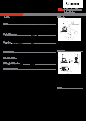Міні-екскаватори Bobcat E10z