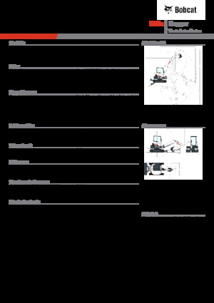 Міні-екскаватори Bobcat E50z