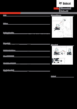 Міні-екскаватори Bobcat E50z
