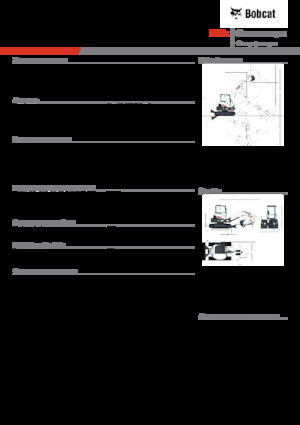 Міні-екскаватори Bobcat E55z