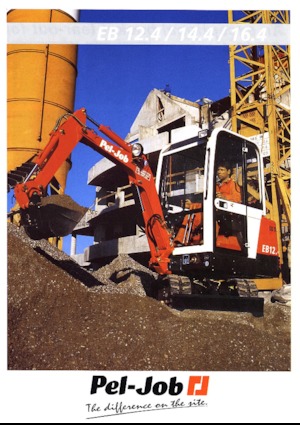 Міні-екскаватори Pel-Job EB 14.4
