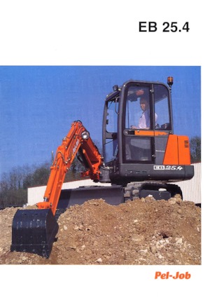Міні-екскаватори Pel-Job EB 25.4