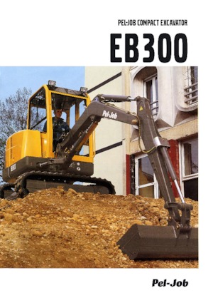 Міні-екскаватори Pel-Job EB 300 XT