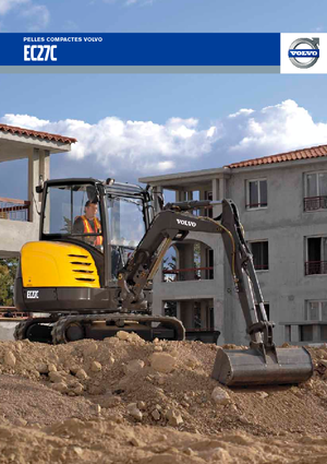 Міні-екскаватори Volvo EC27C