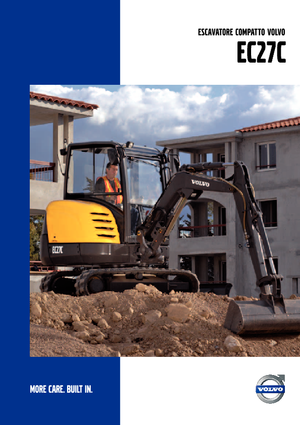 Міні-екскаватори Volvo EC27C