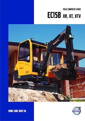 Міні-екскаватори Volvo EC15B XT
