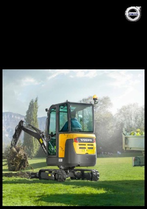 Міні-екскаватори Volvo EC15D