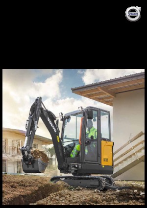 Міні-екскаватори Volvo EC15E