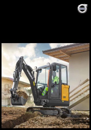 Міні-екскаватори Volvo EC18E