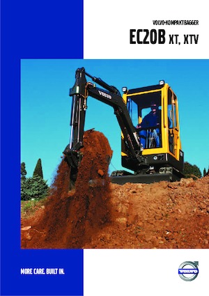 Міні-екскаватори Volvo EC20B XT