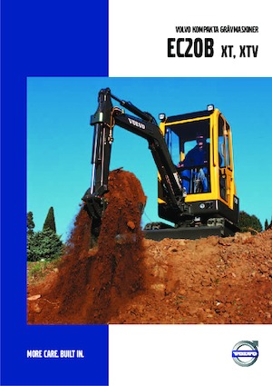 Міні-екскаватори Volvo EC20B XTV