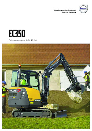 Міні-екскаватори Volvo EC35D