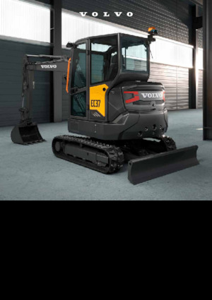 Міні-екскаватори Volvo EC37