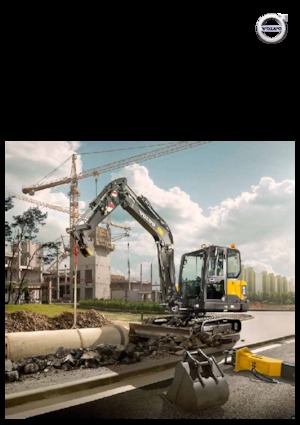 Міні-екскаватори Volvo EC60E