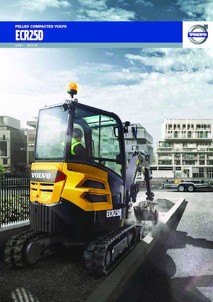 Міні-екскаватори Volvo ECR25D