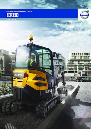 Міні-екскаватори Volvo ECR25D