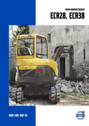 Міні-екскаватори Volvo ECR28